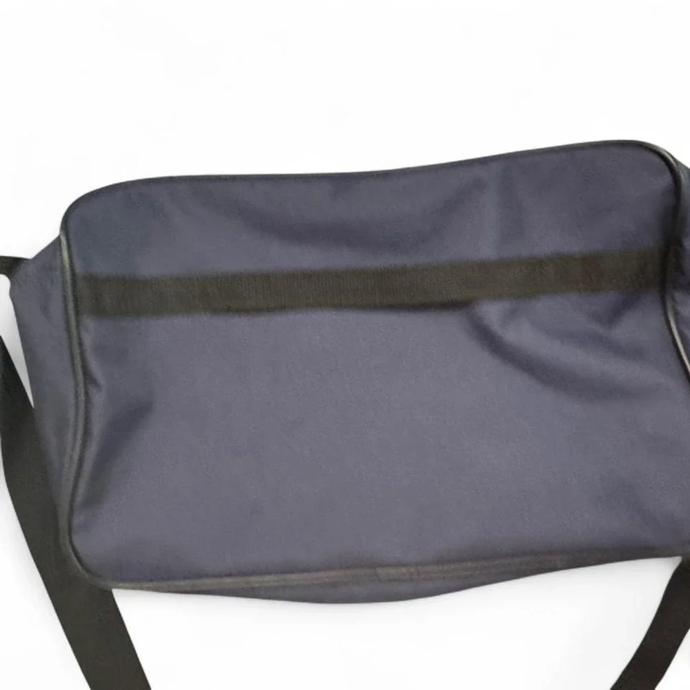 American Tourister Navy Blue Laptop Messenger Carry On Travel Bag Office 15